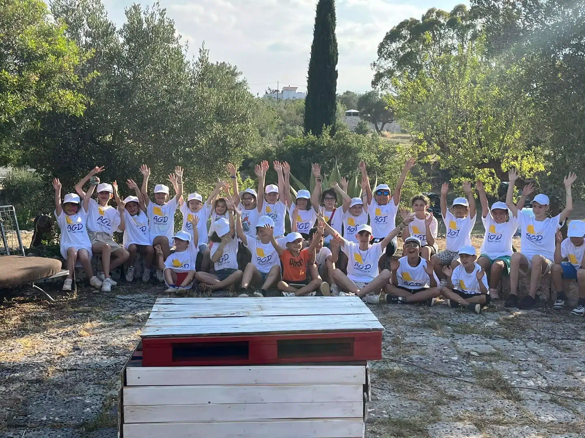 Bimbi gruppo trulli 2022